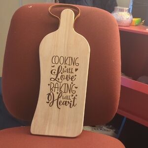 Engraved Wooden Cutting Board